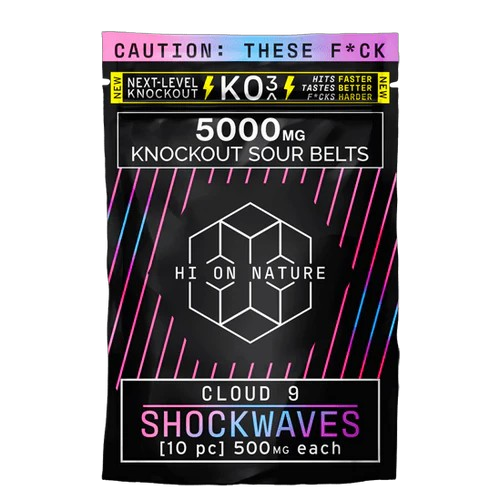 H-O-N | 5000mg Knockout Shockwaves Sour Belts