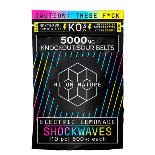 H-O-N | 5000mg Knockout Shockwaves Sour Belts