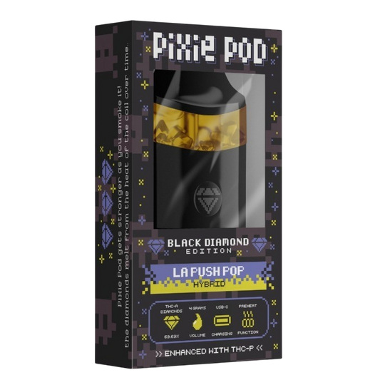 Pixie Pod | Black Diamond Edition - THCa/THCp Vape : 4ml