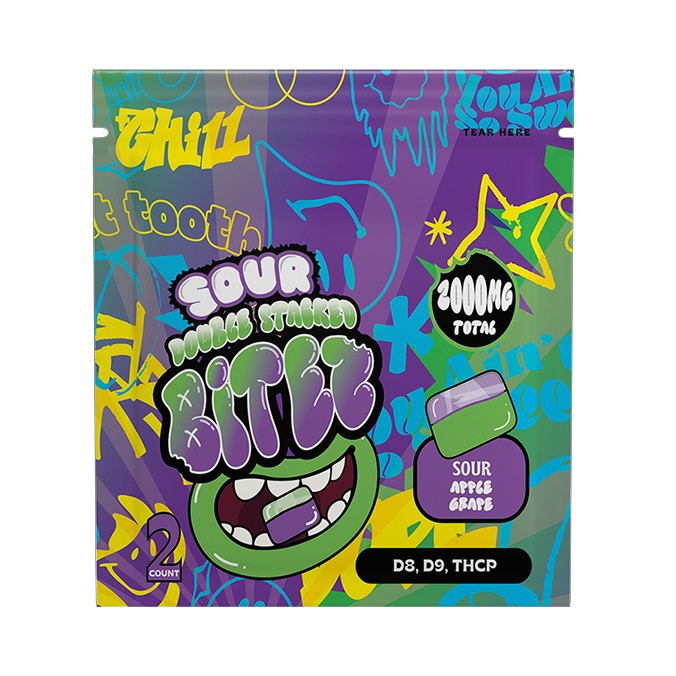 Trip Drip | Double Stacked Sour Bitez : 1000mg Each (2ct)