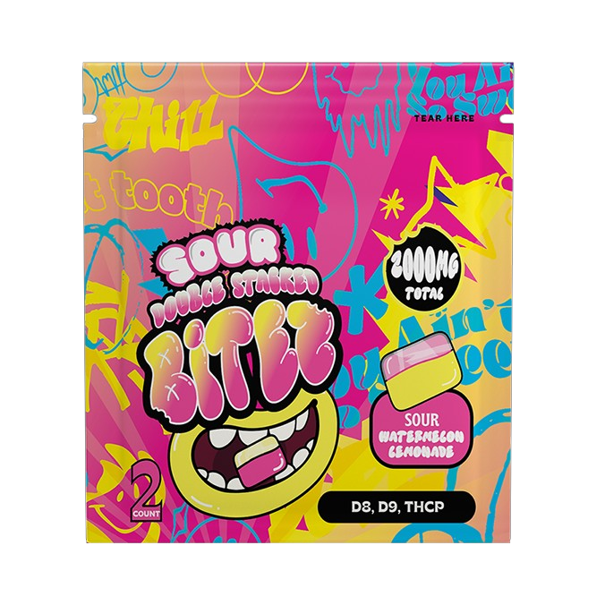 Trip Drip | Double Stacked Sour Bitez : 1000mg Each (2ct)