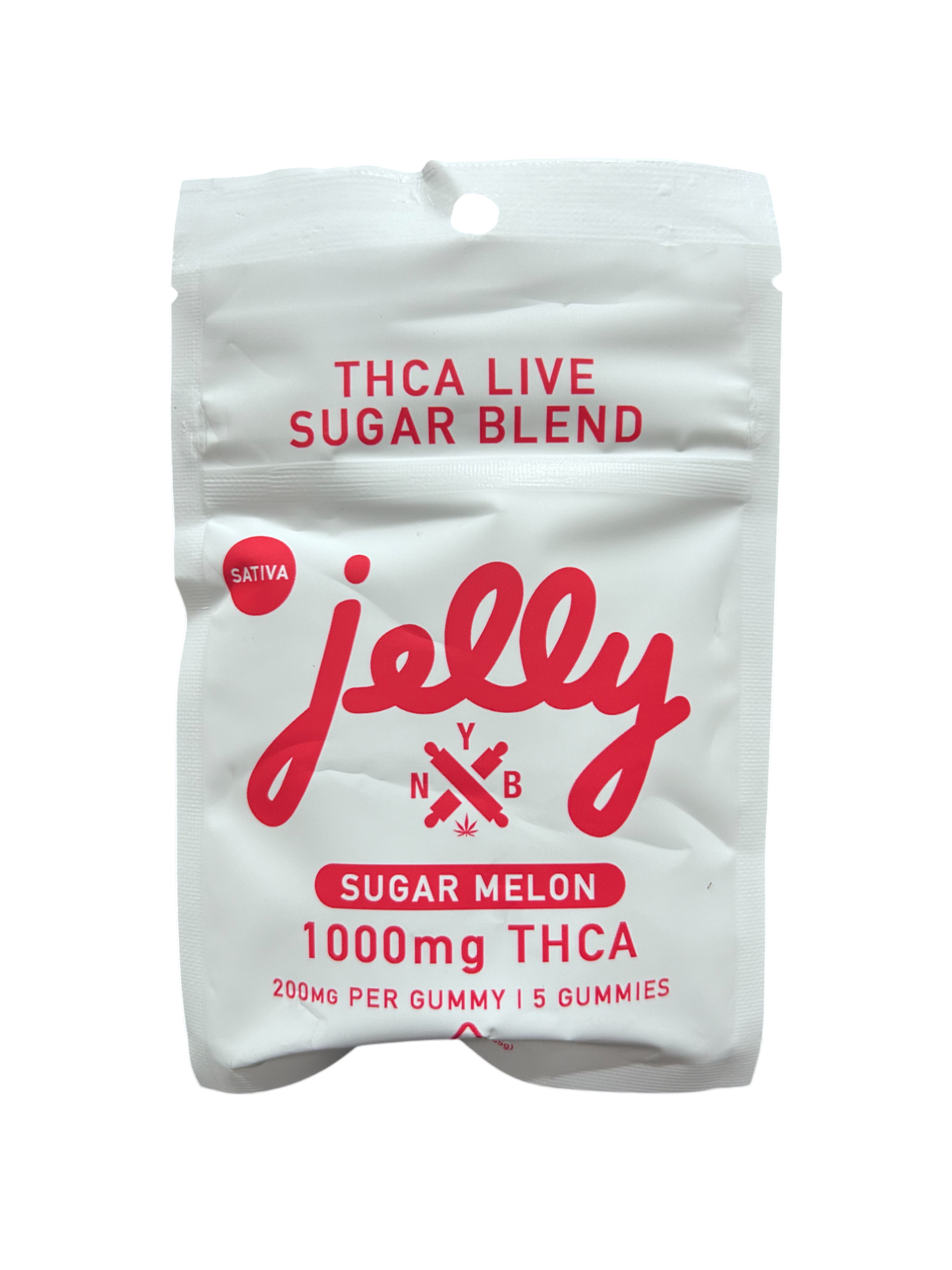 Not Your Bakery | THCa Live Sugar Gummies : 1,000mg - Sugar Melon (SATIVA)