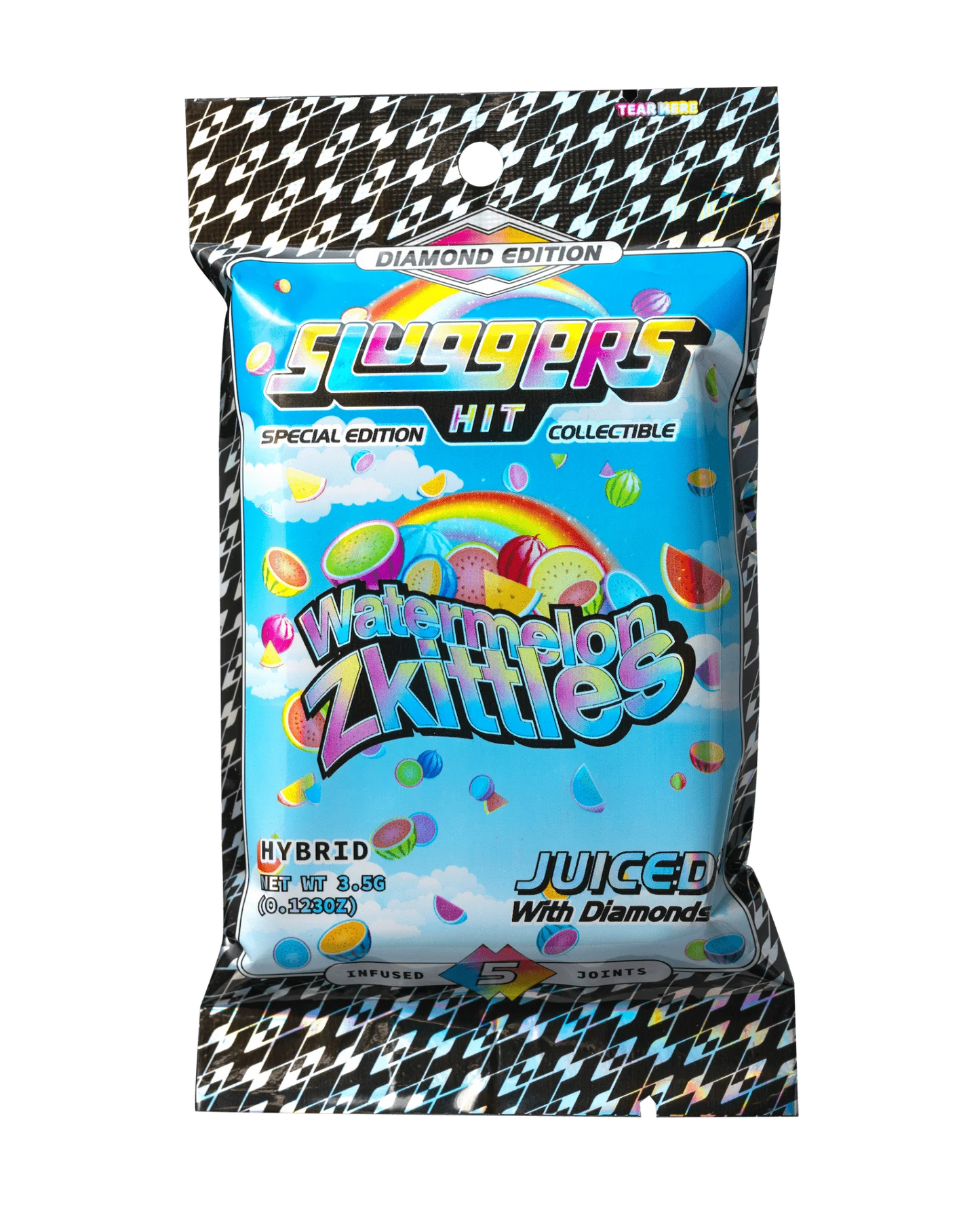 Sluggers | 0.7 Gram THCa Diamond Infused Pre Rolls [5ct]